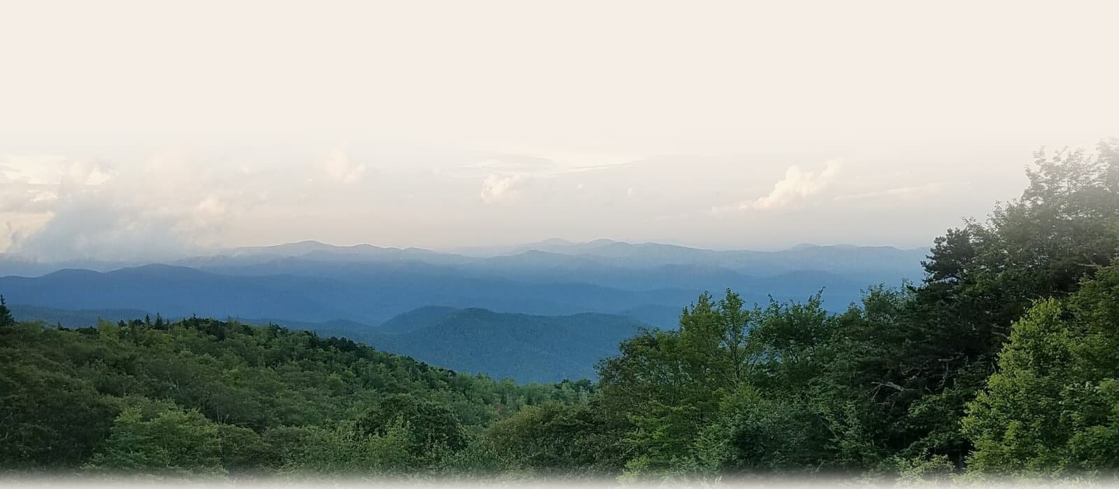 Blue Ridge Mountains in Western North Carolina